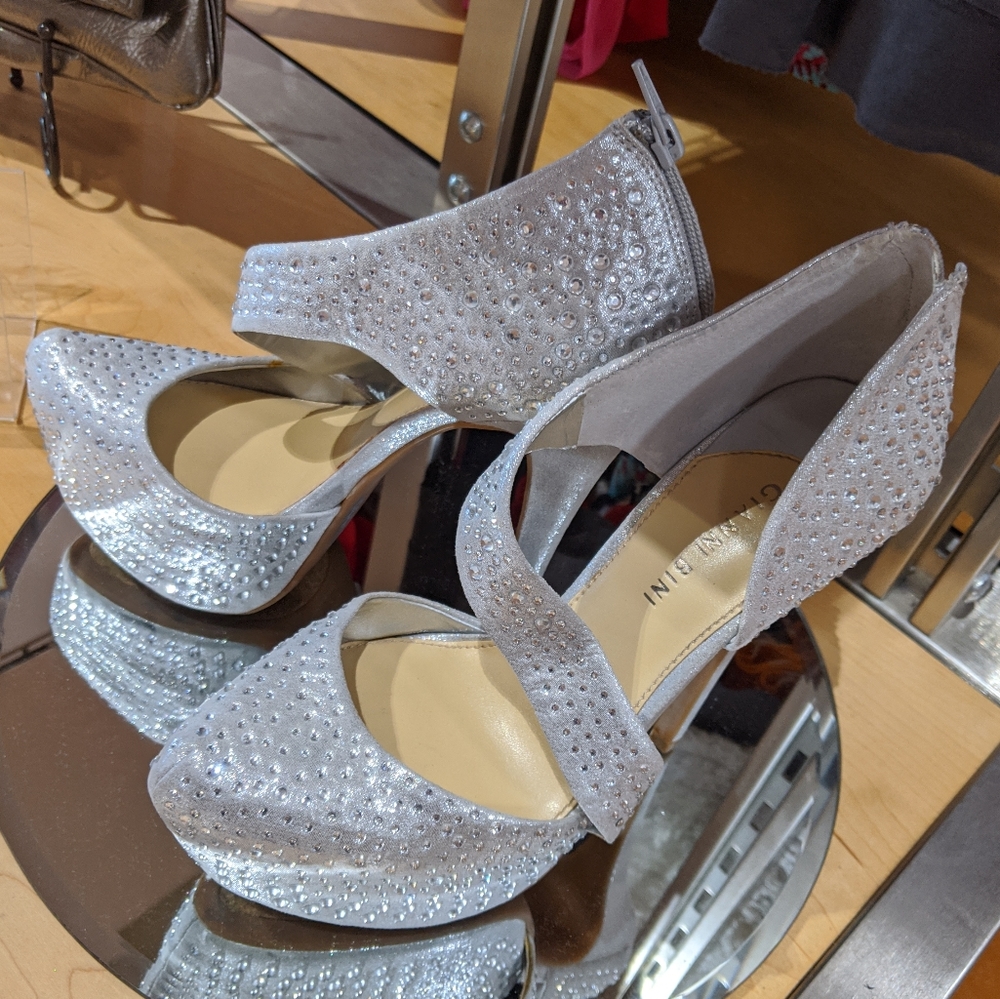 Gianni Beni Rhinestone Heels